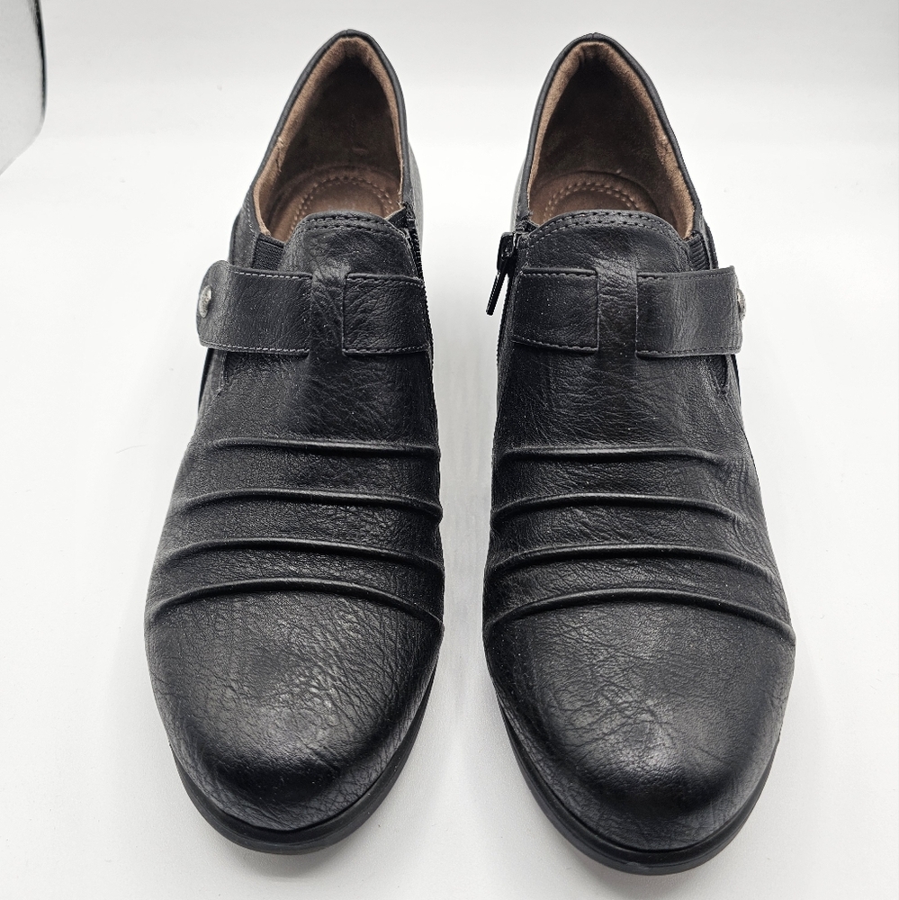 Natural Soul Kariano Black Booties